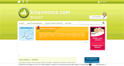 Desktop Screenshot of kinannonce.com