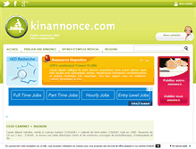 Tablet Screenshot of kinannonce.com